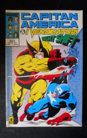 CAPITAN AMERICA & I VENDICATORI n°67 1993 Marvel Italia  [H077]