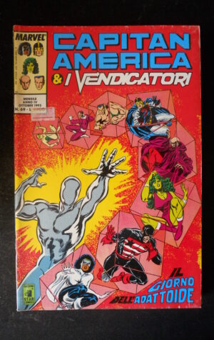 CAPITAN AMERICA & I VENDICATORI n°69 1993 Marvel Italia  [H077]