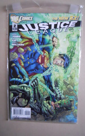 JUSTICE LEAGUE The New 52 #2 2011 Dc Comics [SA50]