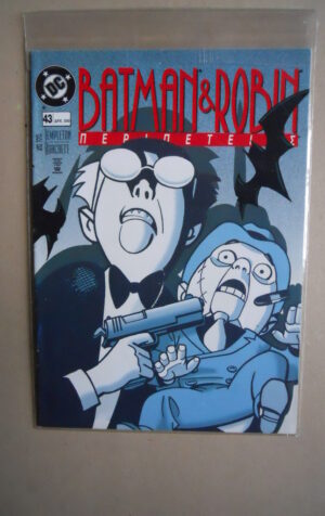 BATMAN & ROBIN #43 1995 Dc Comics Fumetto in lingua greca[SA50]