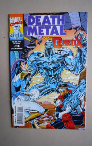 DEATH METAL Vs GENETIX #1 1993 Marvel Comics [SA50]