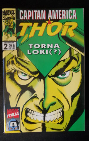 CAPITAN AMERICA & THOR n°2 1995 Marvel Italia  [H077]