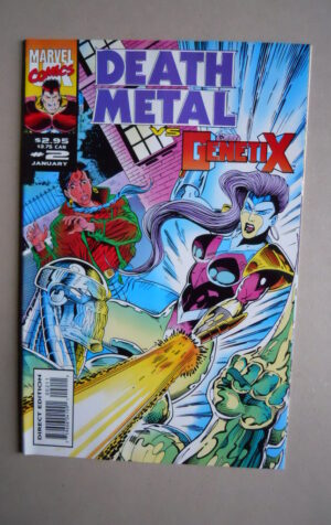 DEATH METAL Vs GENETIX #2 1993 Marvel Comics [SA50]