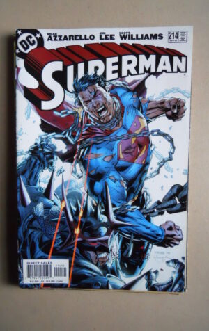 SUPERMAN #214 2005 Dc Comics [SA50]