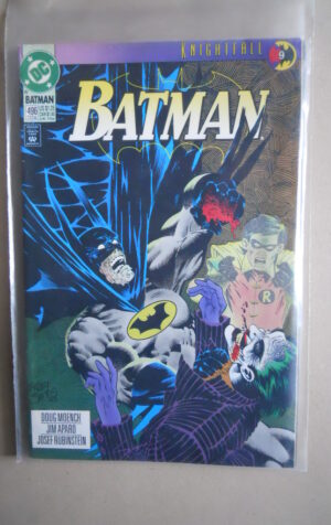 BATMAN #496 1993 Dc Comics [SA50]