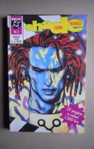 SHADE L'uomo Psichedelico n?1 1994 Dc Comic Art [SA51]