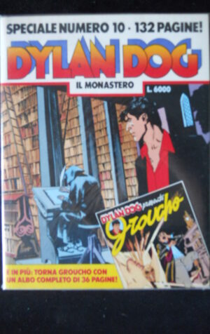DYLAN DOG Speciale n°10 con Albo Groucho edizione Bonelli   [G920A]