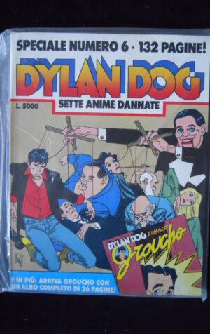 DYLAN DOG Speciale n°6 con Albo Groucho edizione Bonelli   [G920A]