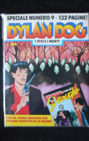 DYLAN DOG Speciale n°9 con Albo Groucho edizione Bonelli   [G920A]