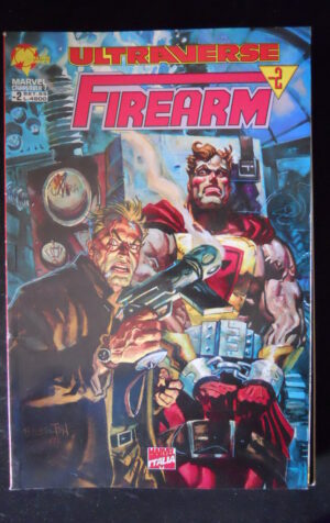 MARVEL CROSSOVER 7 Meno Due 1995 Ultraverse Firearm Marvel Italia  [H078]