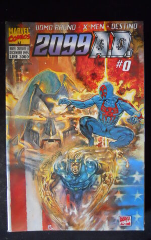 MARVEL CROSSOVER n°10 1995 2099 A.D. n°0  Marvel Italia [H078]