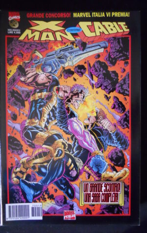 MARVEL CROSSOVER n°19 1997 X-MAN contro CABLE Marvel Italia [H078]
