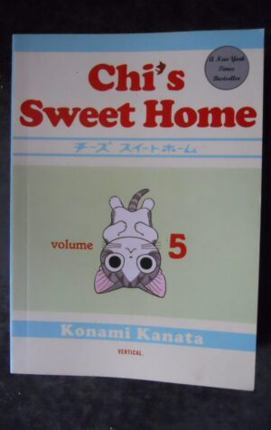 CHI’S SWEET HOME n°5 Konami Kanata Manga Vertical Comics [G539]