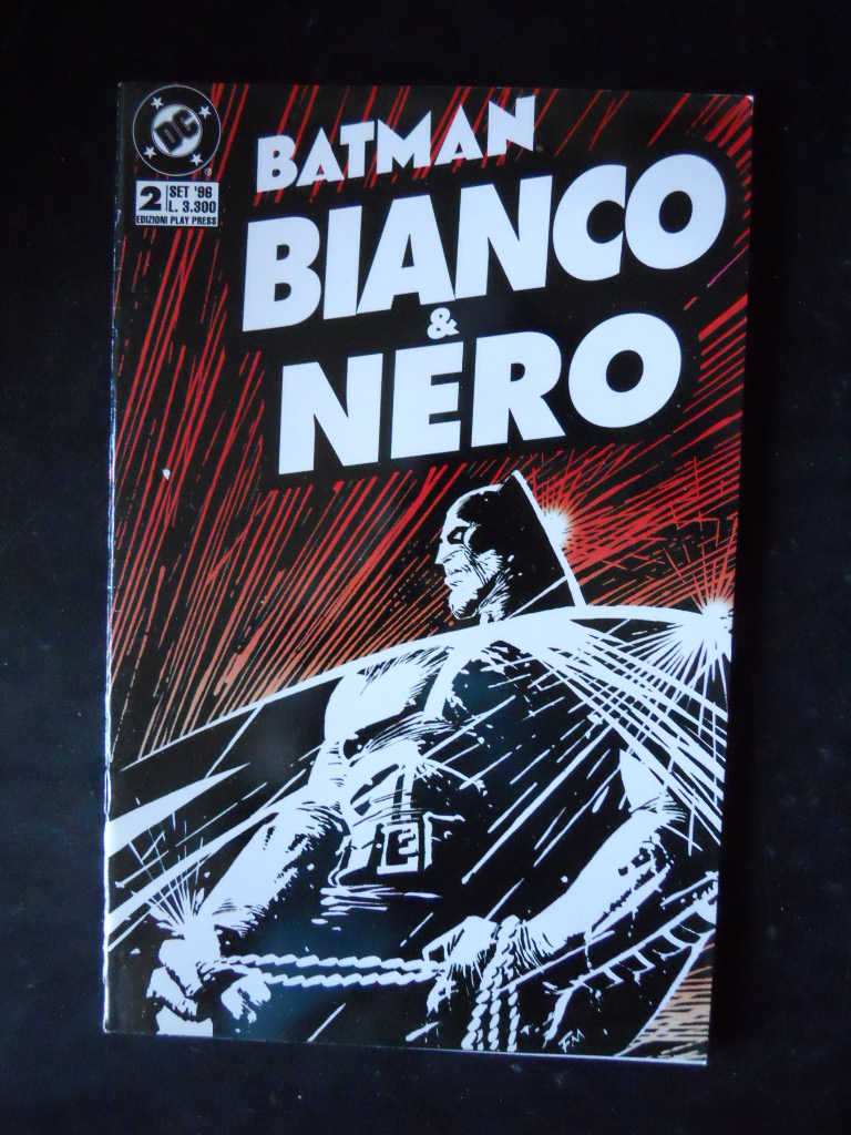 BATMAN Bianco & Nero n°2 1996 Play Press  [H080]