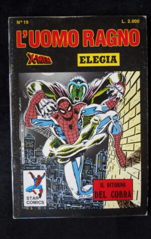 L' UOMO RAGNO n°19 1988 Marvel Star Comics  [SA57]