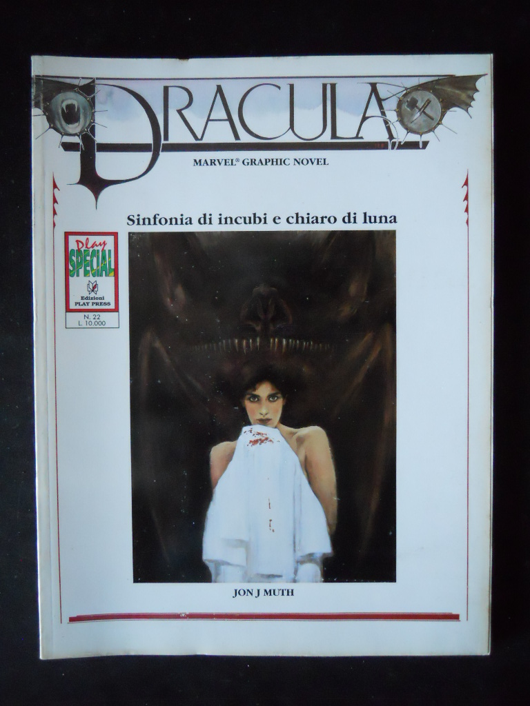 DRACULA Sinfonia di incubi Jon J Muth Play Special n°22 1993 Play Press [H080]