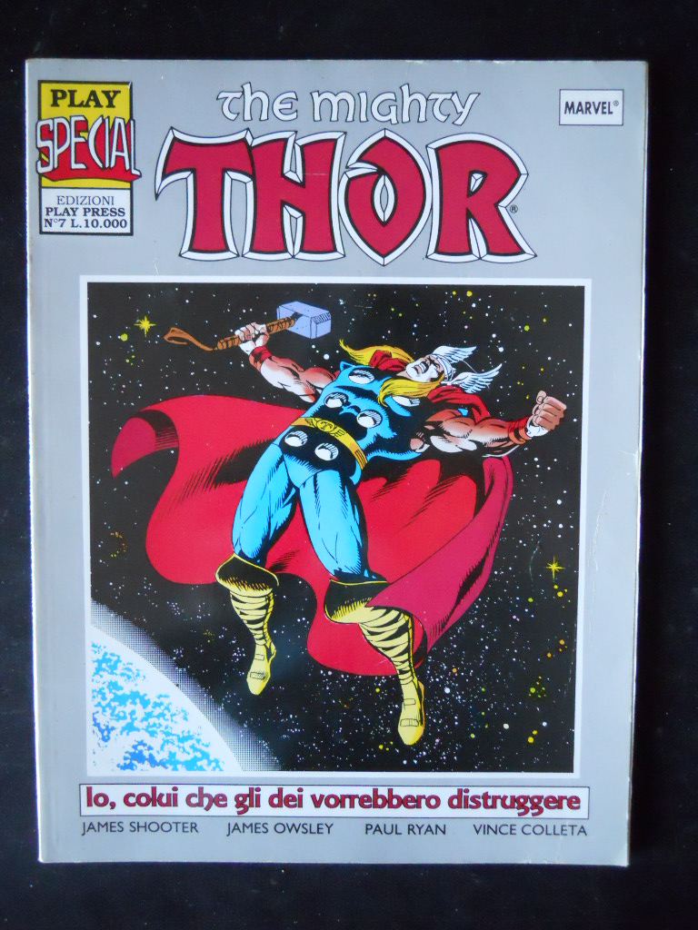 THE MIGHTY THOR Marvel Play Special n°7 1991 Play Press  [H080]