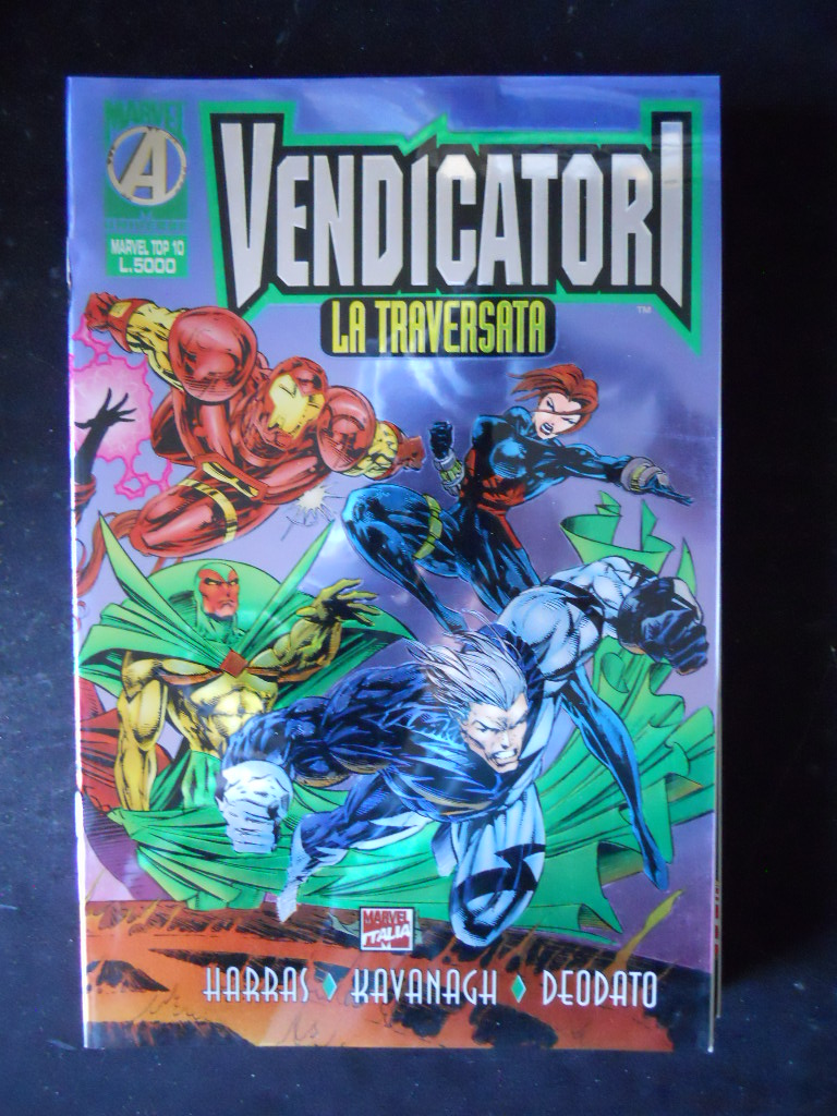 I VENDICATORI La Traversata Marvel Top n°10 1996 Marvel Italia [H080]