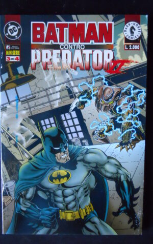 BATMAN contro PREDATOR Miniserie 3 di 4 Dc Comics Play Press [H080]