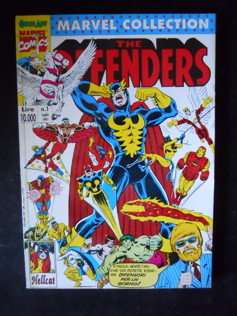 THE DEFENDERS Marvel Collection n°1 1991 Marvel Comic Art  [H081]