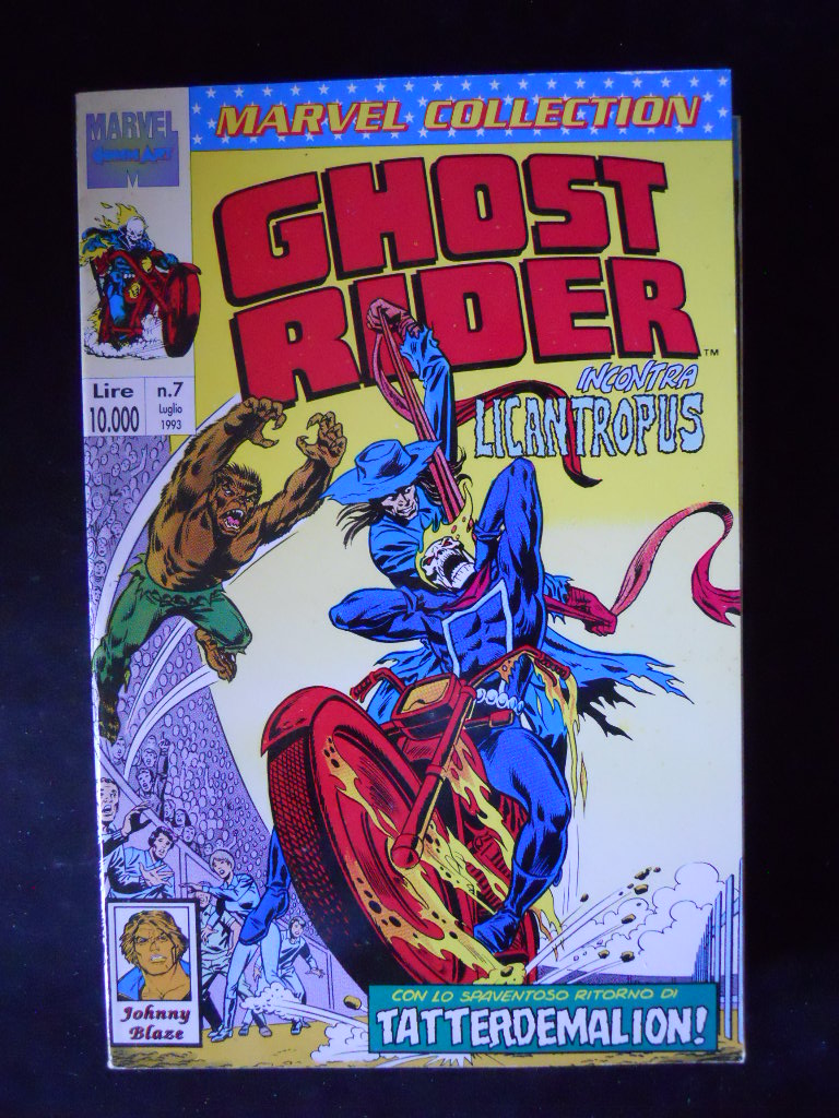 GHOST RIDER Marvel Collection n°7 1993 Marvel Comic Art  [H081]
