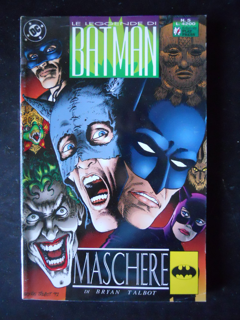 BATMAN LE LEGGENDE DI BATMAN n°5 1996 Dc Play Press  [H081]