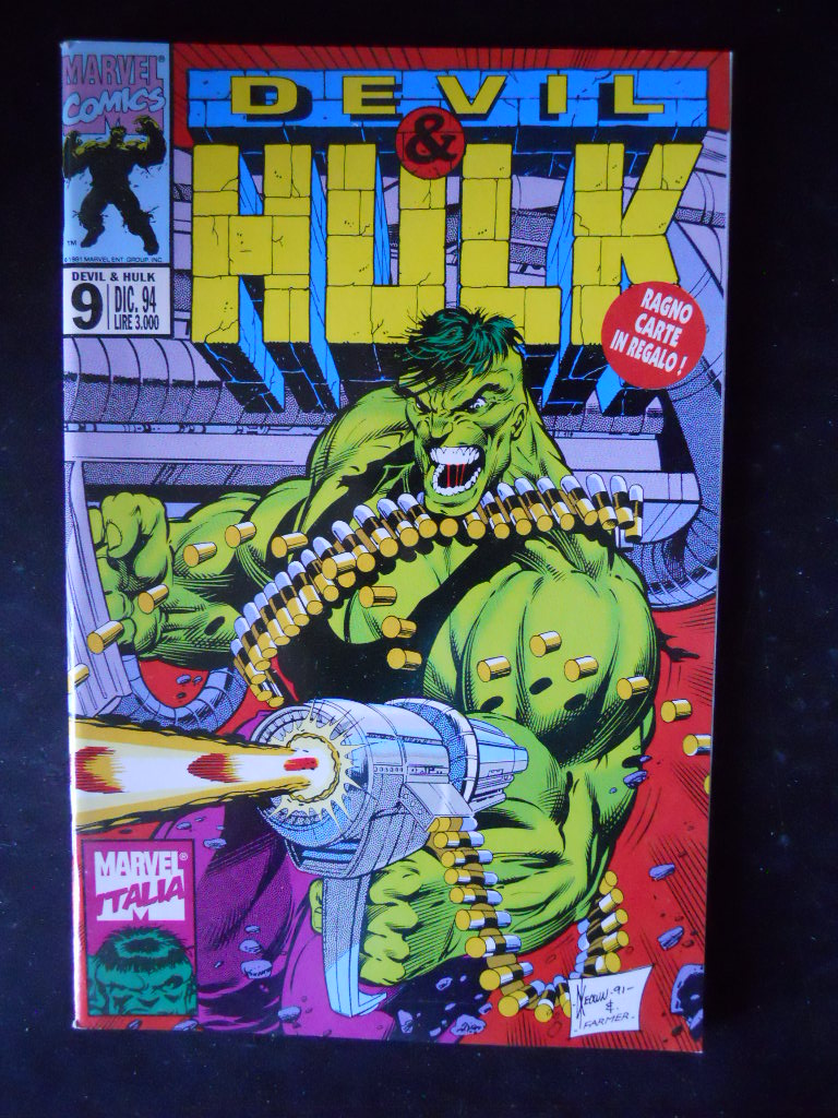 DEVIL & HULK n°9 1994 Marvel Italia [H082]