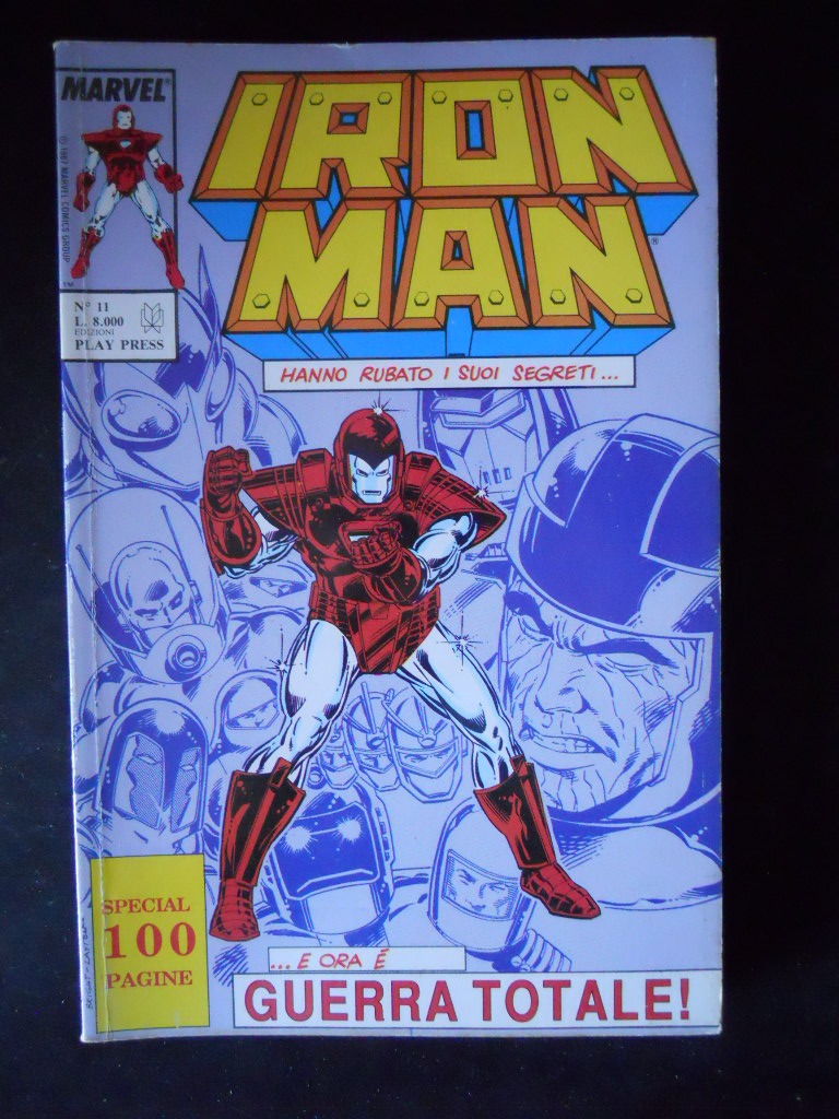 IRON MAN n°11 1989 Marvel Play Press  [H082]