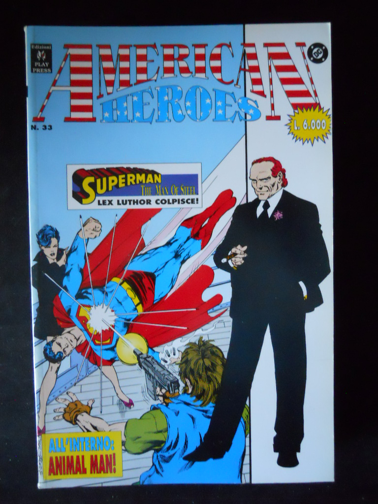 AMERICAN HEROES n°33 1994  DC Comics Play Press  [H082]