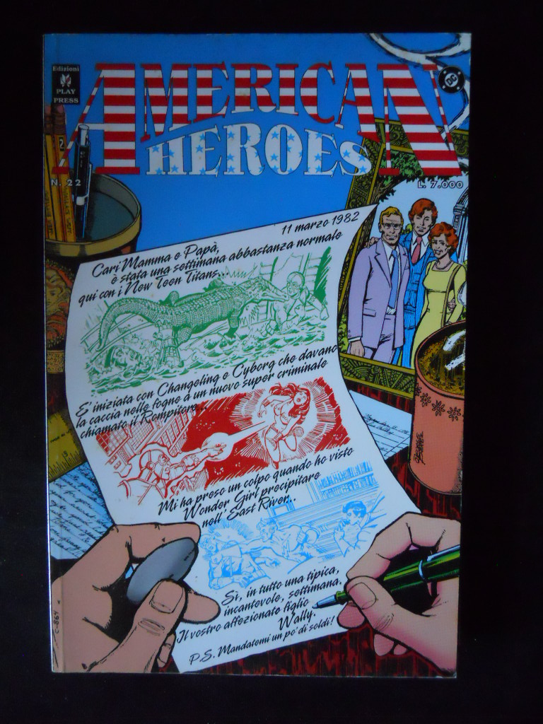 AMERICAN HEROES n°22 1993  DC Comics Play Press  [H082]