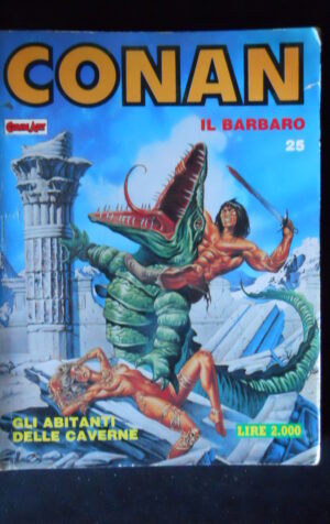 CONAN IL BARBARO n°25 edizione Comic Art  [G362]