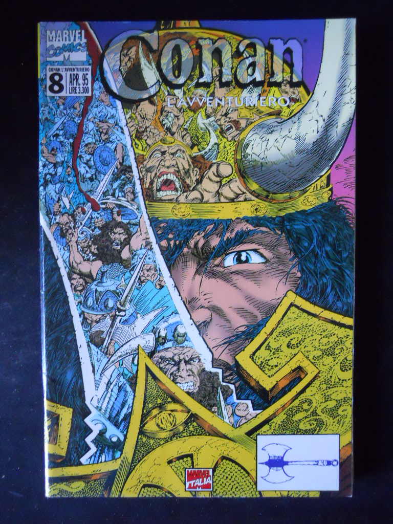 CONAN L' AVVENTURIERO n°8 1995 Marvel Italia   [G362]