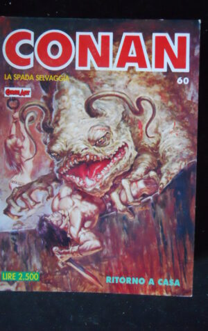 CONAN La Spada Selvaggia di CONAN n°60 Comic Art [G875]