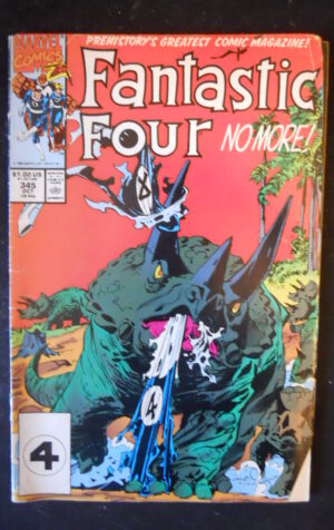 FANTASTIC FOUR #345 1990 Marvel Comics  [G483]