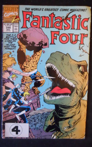 FANTASTIC FOUR #346 1990 Marvel Comics  [G483]
