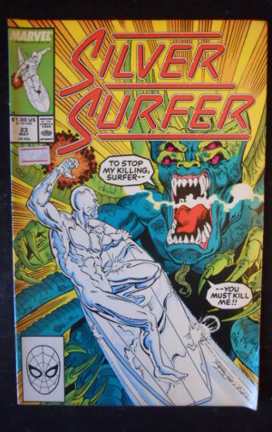SILVER SURFER #23 1989 Marvel Comics  [G483]