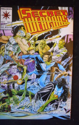 SECRET WEAPONS #2 1993 Valiant Comics  [G483]