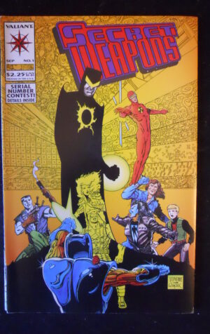 SECRET WEAPONS #1 1993 Valiant Comics  [G483]