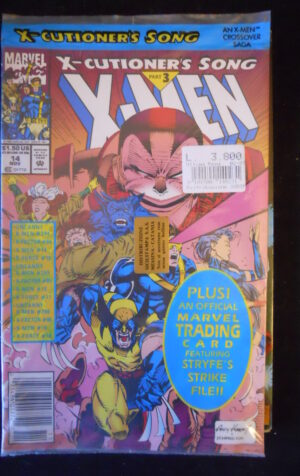 X-MEN #14 1992 X-Cutioner's Song blisterato con card Marvel Comics [G483]