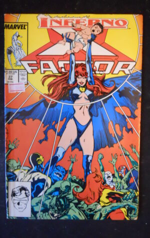 X-FACTOR #37 1989 Marvel Comics [G483]
