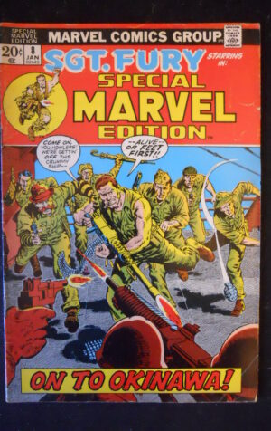 Special Marvel Edition #8 1973 SGT . FURY Marvel Comics  [G483]