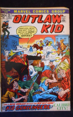 THE OUTLAW KID #14 1973 Marvel Comics  [G483]