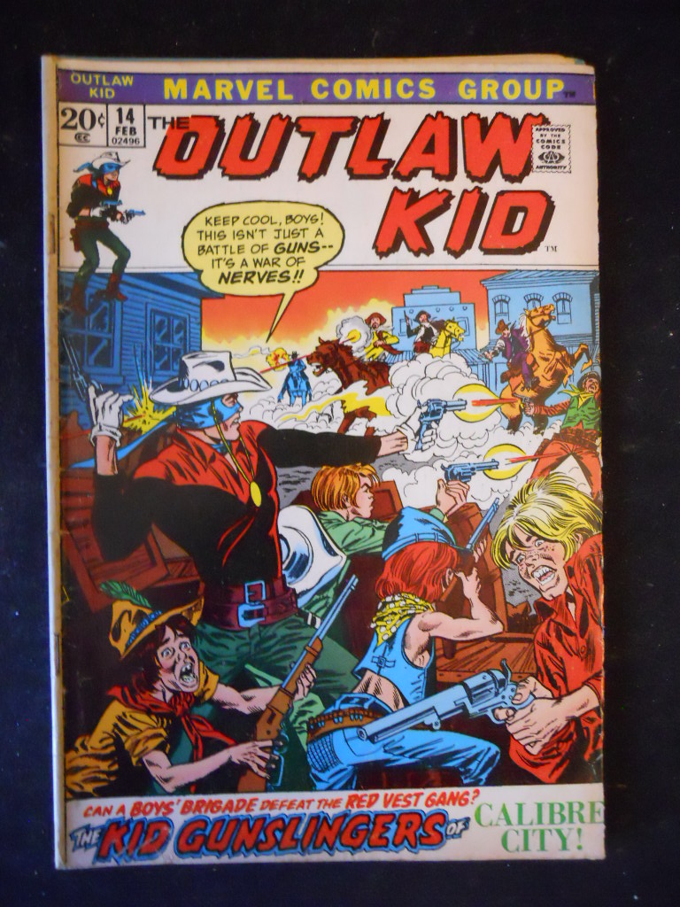 THE OUTLAW KID #14 1973 Marvel Comics  [G483]