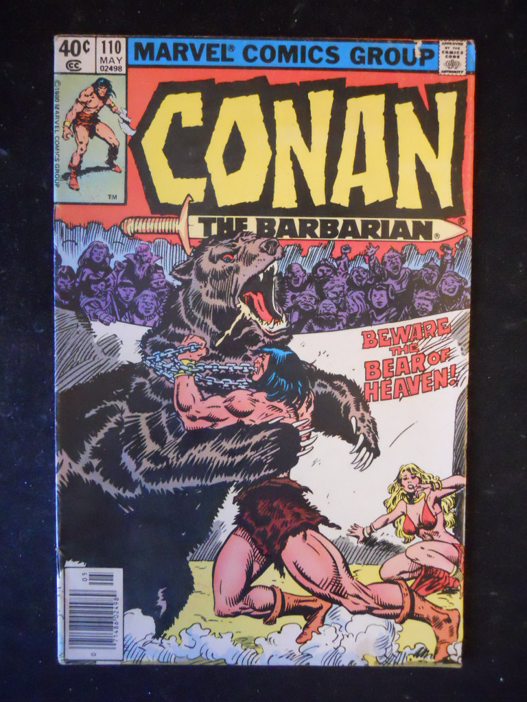 CONAN THE BARBARIAN #110 1980 Marvel Comics  [G483]