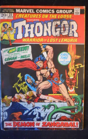 THONGOR #22 1973 Marvel Comics  [G483]