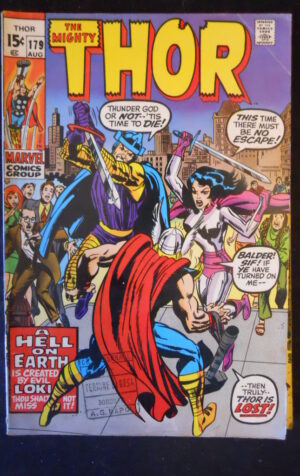 THOR #179 1970 Marvel Comics  [G483]