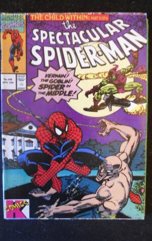 The Spectacular SPIDER MAN n°588 1992 Marvel in Lingua Greca Hellas [G484]