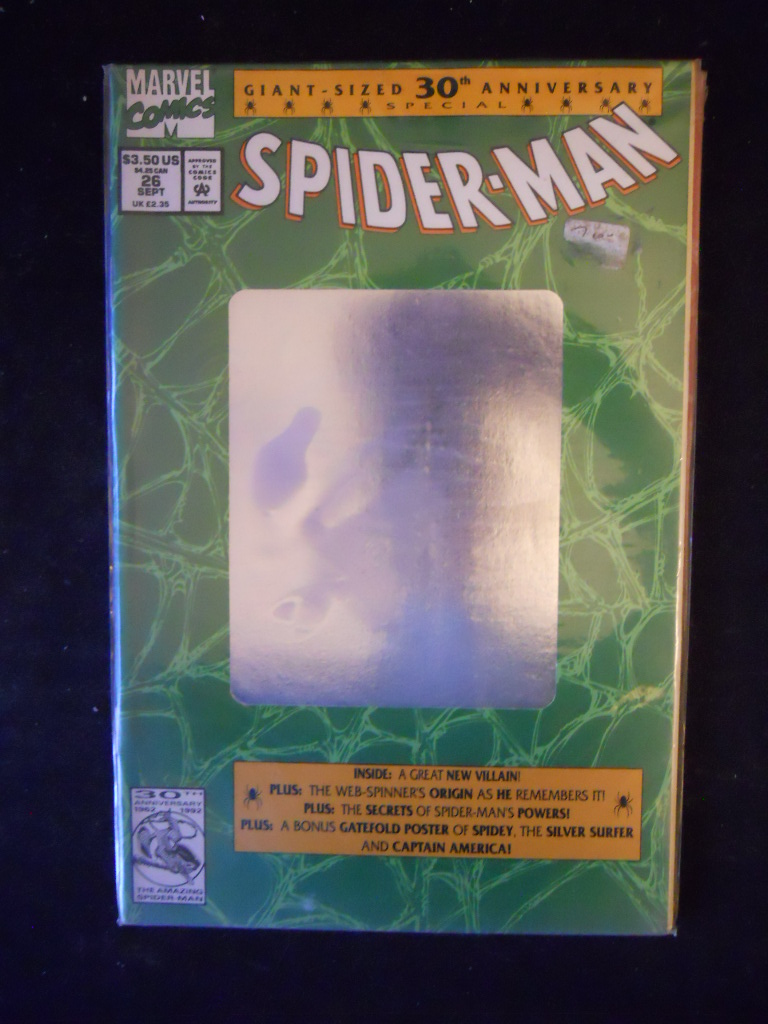 SPIDER MAN #26 1992 with Hologram Marvel Comics  [G484]