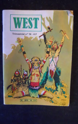 WEST n°14 1981 BD fumetto Editions JEUNESSE et VACANCES  [G851]