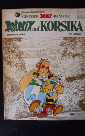 ASTERIX in Corsica in Versione Tedesca ed. Delta 1975  [G338]